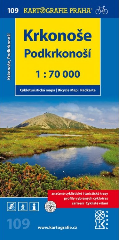 1: 70T(109)-Krkonoše,Podkrkonoší (cyklomapa)