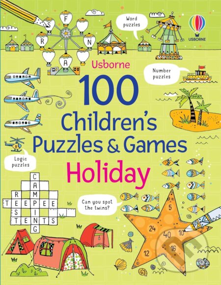 100 Children's Puzzles and Games: Holiday