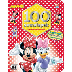 100 samolepek s omalovánkami Minnie - kniha z kategorie Omalovánky