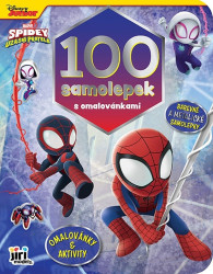 100 samolepek s omalovánkami: Spidey - kniha z kategorie Samolepky