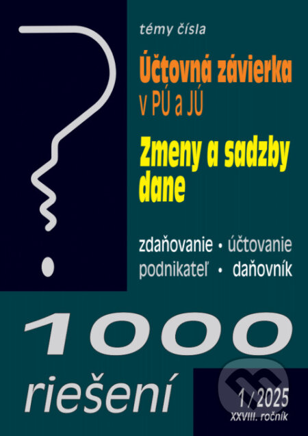 1000 riešení 1/2025