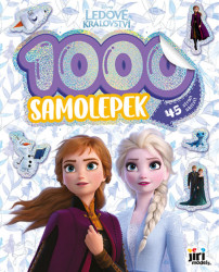 1000 samolepek s aktivitami: Ledové království - kniha z kategorie Omalovánky, vystřihovánky, papír