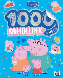 1000 samolepek s aktivitami: Prasátko Peppa - kniha z kategorie Omalovánky, vystřihovánky, papír