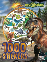 1000 samolepek v sešitu: Dinosauři - kniha z kategorie Samolepky