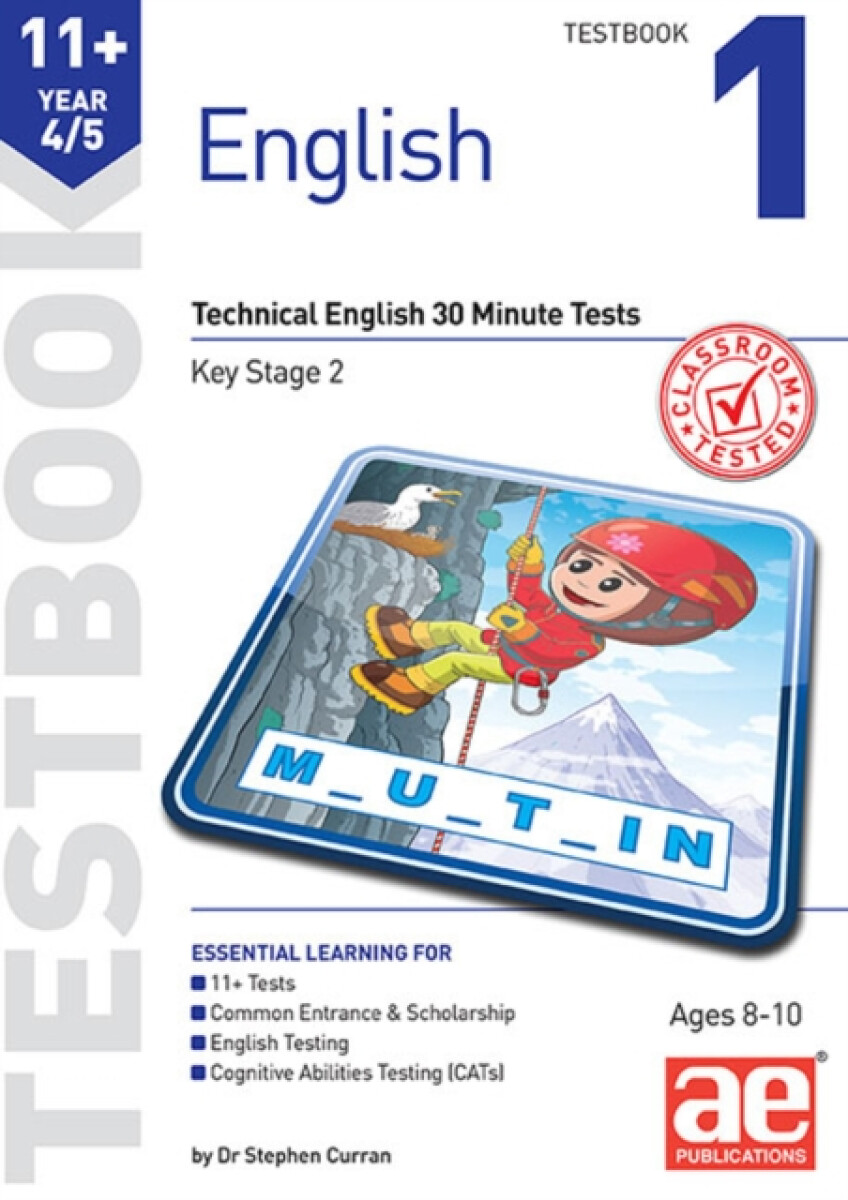 11+ English Year 4/5 Testbook 1