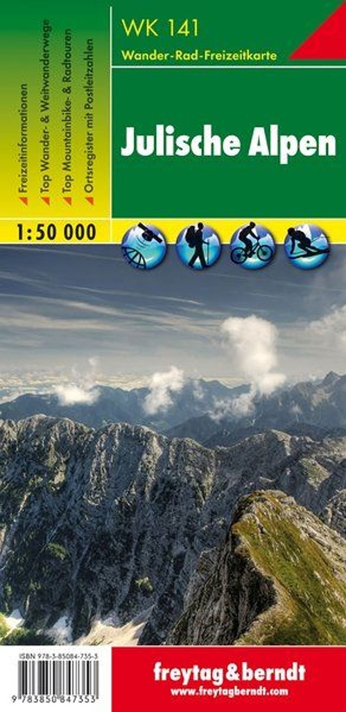 141 Julische Alpen 1:50 000