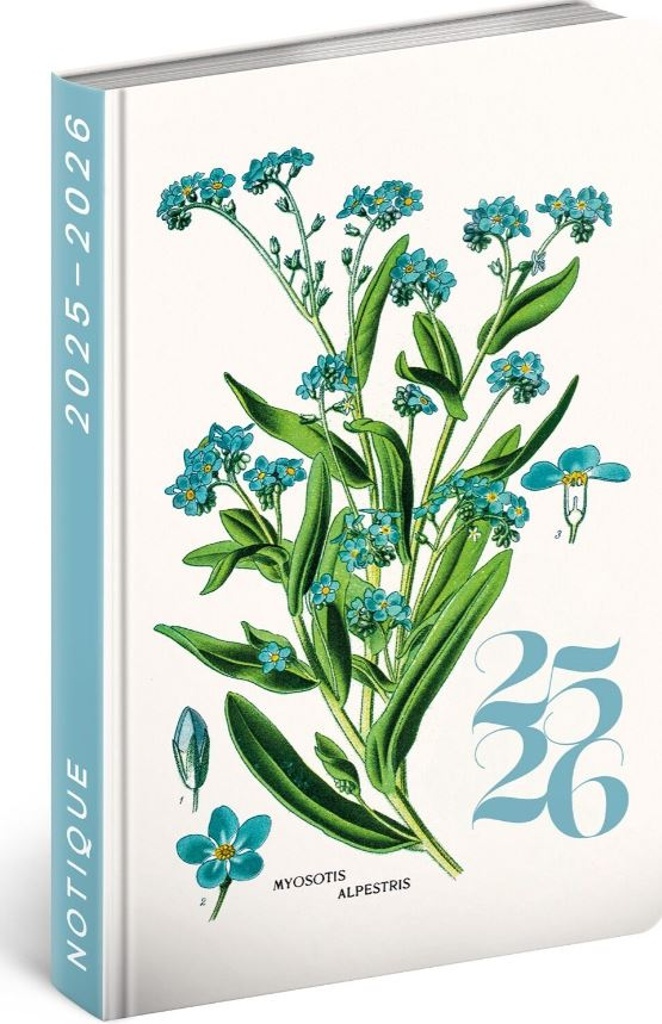 18měsíční diář Petito Herbář 2025/2026