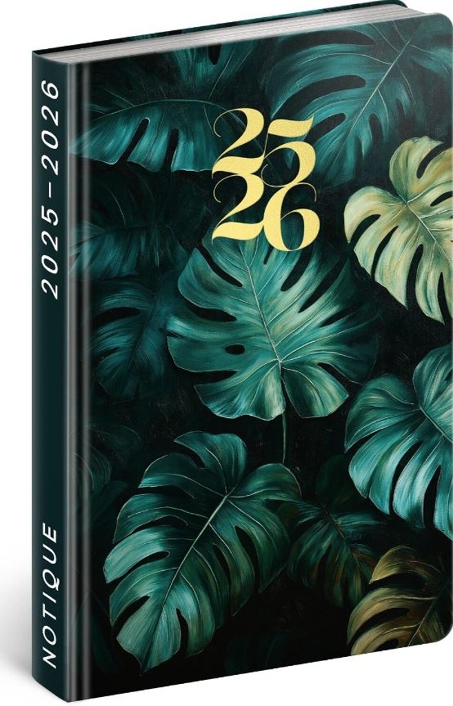 18měsíční diář Petito Monstera 2025/2026