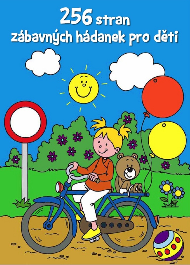 256 stran zábavných hádanek pro děti