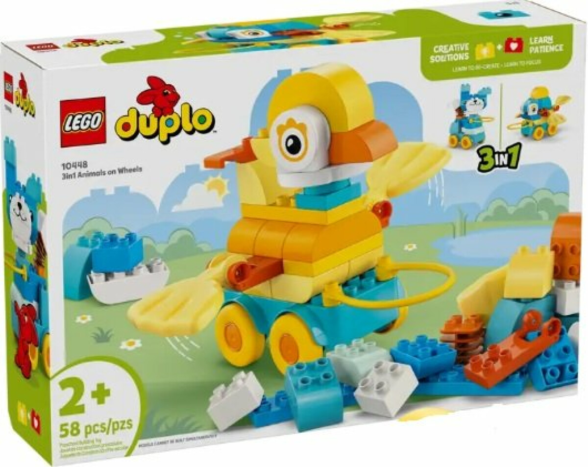 3 v 1: Zvířátka na kolečkách