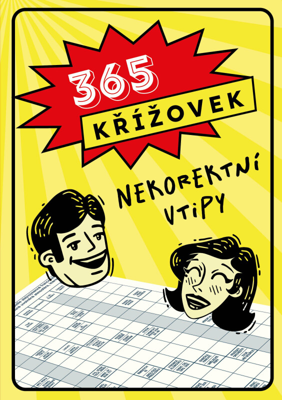 365 křížovek: Nekorektní vtipy - kniha z kategorie Švédské křížovky pro dospělé