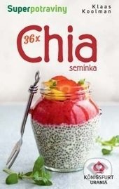 36x Chia semínka (Karty s recepty)