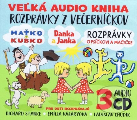 3CD BOX Veľká audio kniha