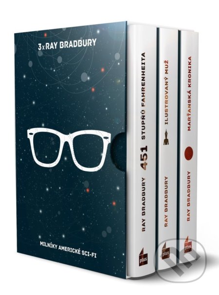 3x Ray Bradbury (BOX) (Mílniky americké sci-fi)
