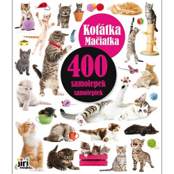 400 samolepek Koťátka - kniha z kategorie Samolepky
