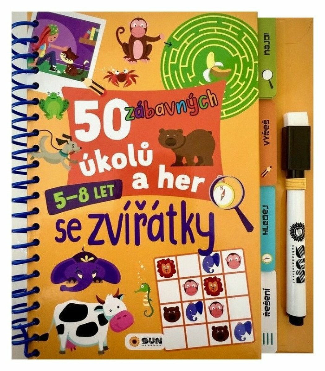 50 zábavných úkolů a her - Se zvířátky 5