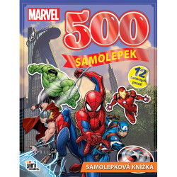 500 samolepek Marvel - kniha z kategorie Samolepky