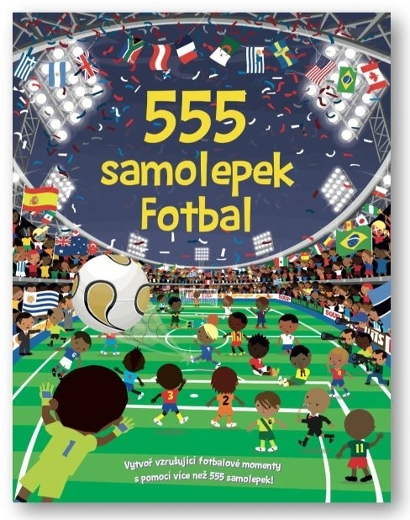 555 samolepek Fotbal