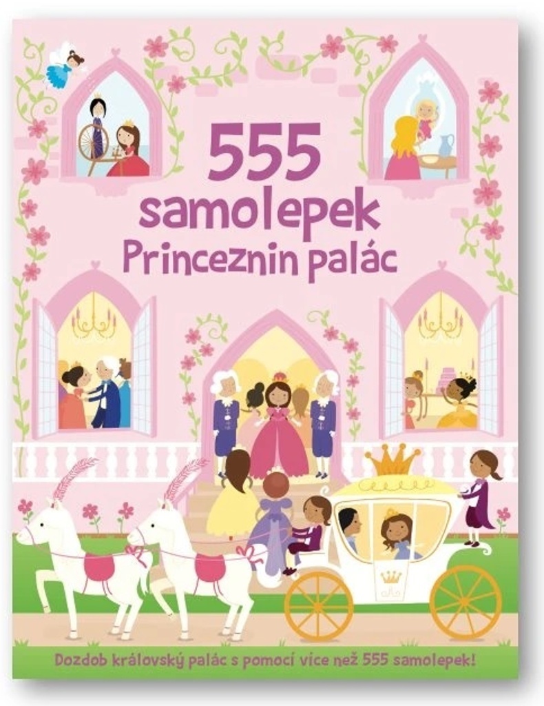 555 samolepek Princeznin palác