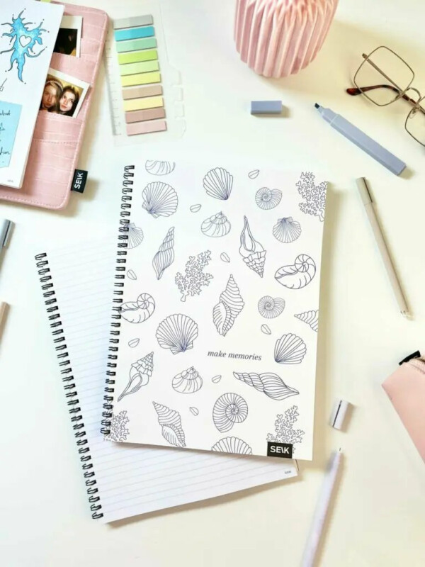 A4 Zápisník spirálový