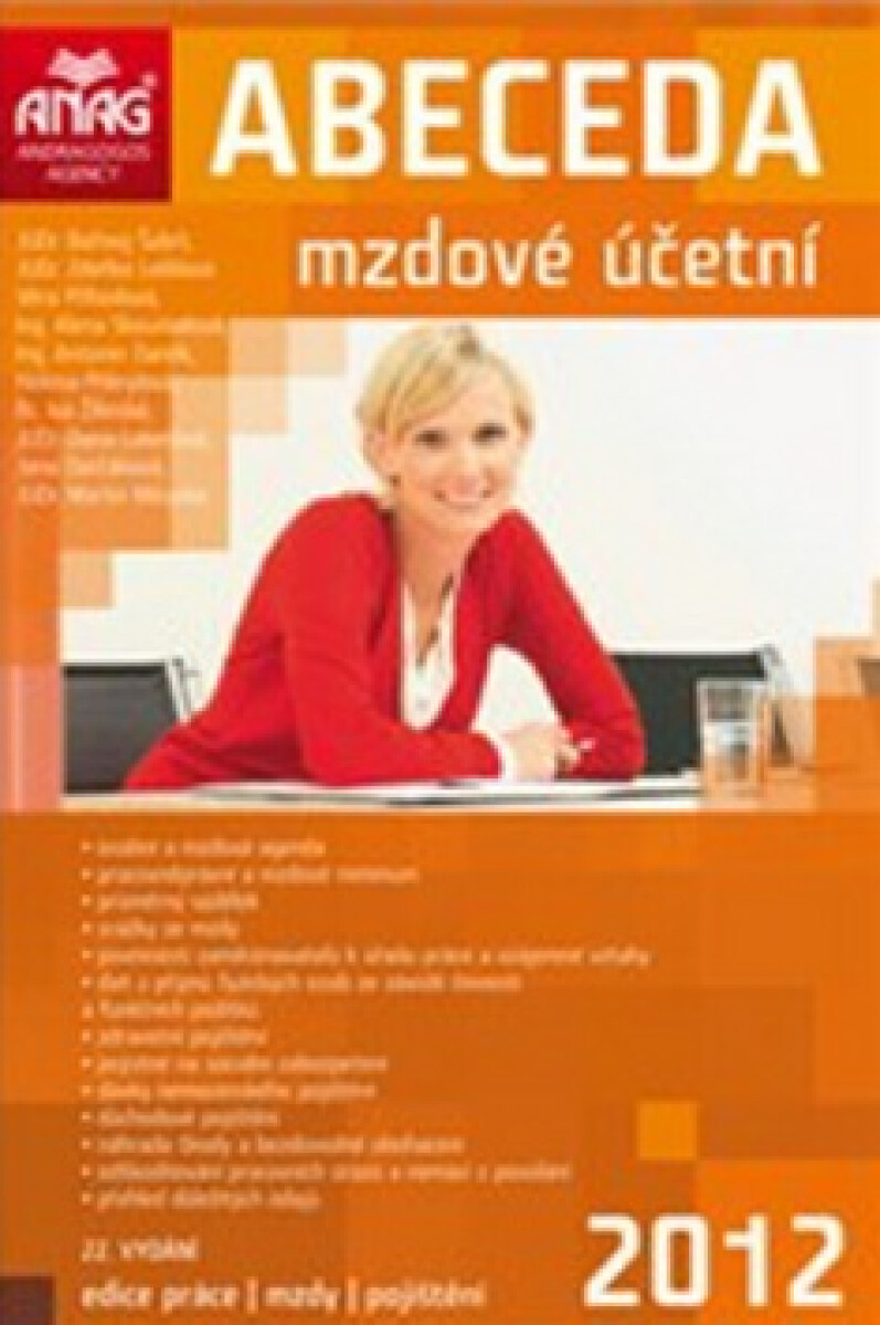Abeceda mzdové účetní 2012 - kniha z kategorie Mzdové účetnictví