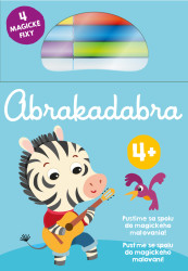 Abrakadabra 4+ (modrá) - kniha z kategorie Omalovánky