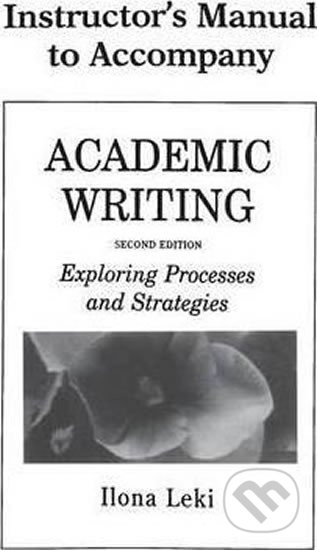 Academic Writing: Instructor´s Manual