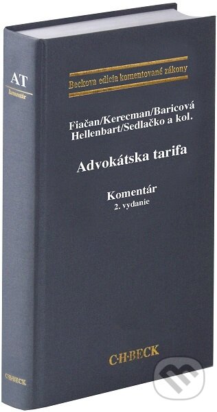 Advokátska tarifa. Komentár