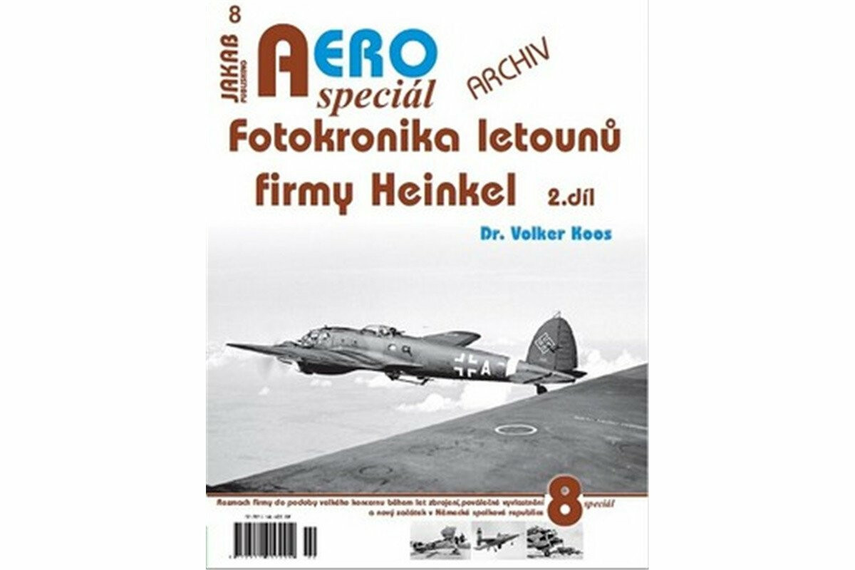 AEROspeciál 8 - Fotokronika letounů firmy Heinkel 2. díl - Koos Volker