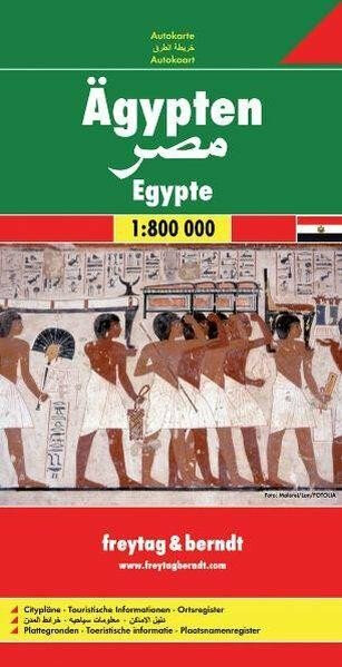 AK 146 Egypt 1:800 000 / silniční mapa
