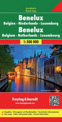 AK 80 Benelux 1:500 000 / automapa (poškozená)