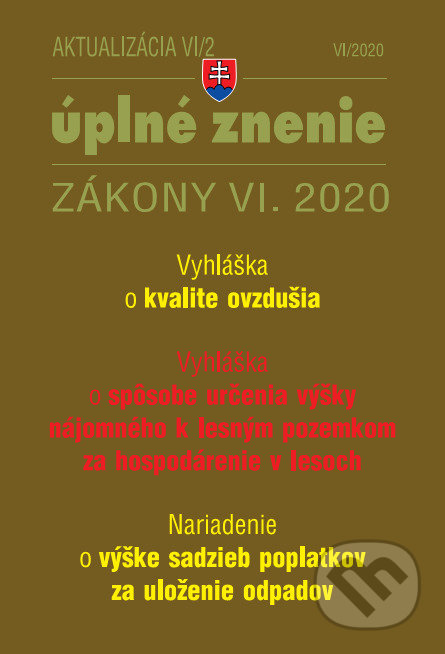 Aktualizácia 2020 VI/2 2020