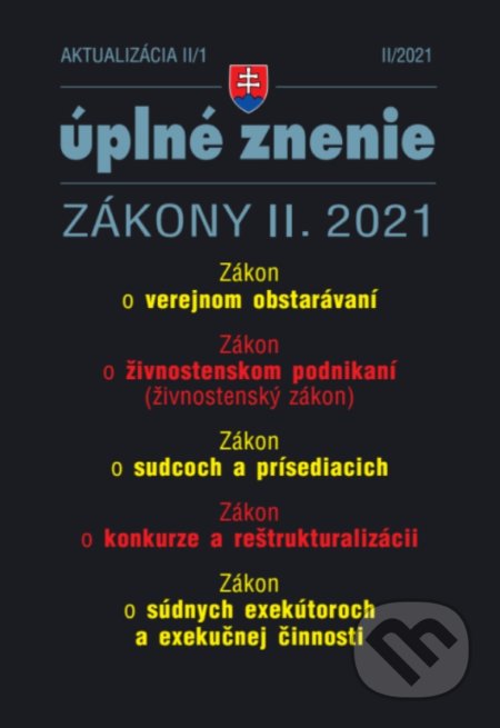 Aktualizácia 2021 II/1
