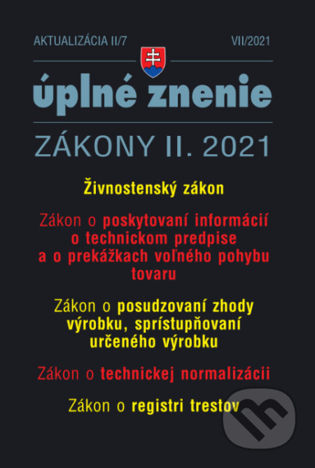 Aktualizácia 2021 II/7