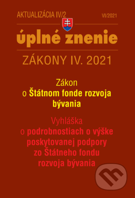 Aktualizácia 2021 IV/2