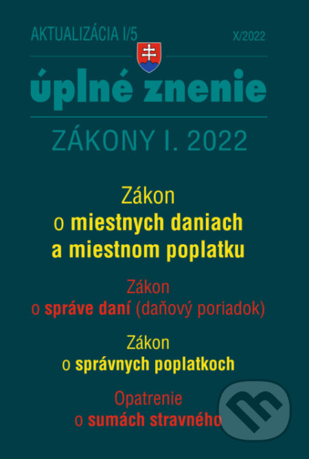 Aktualizácia I/5 / 2022