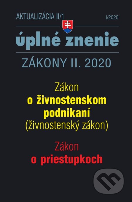 Aktualizácia II/1 2020