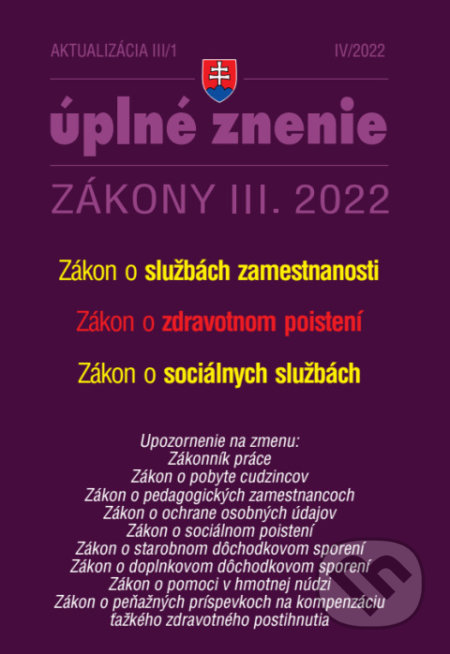 Aktualizácia III/1/2022