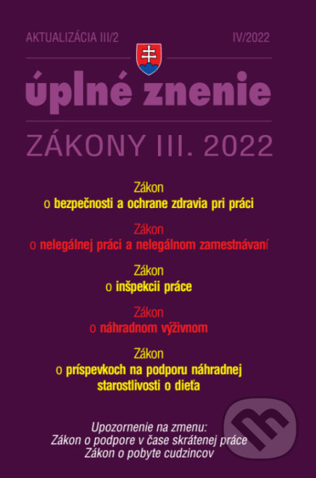 Aktualizácia III/2/2022