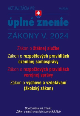 Aktualizácia V/2 2024