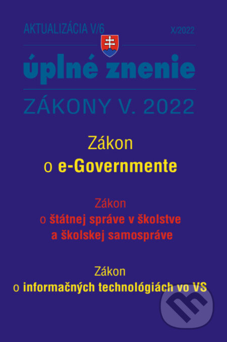 Aktualizácia V/6 / 2022
