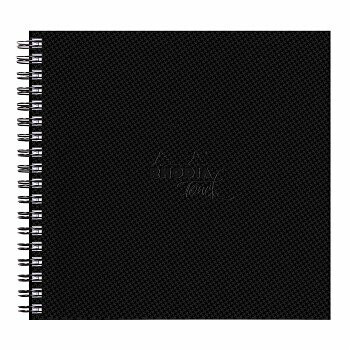 Akvarelová kniha Rhodia 100% bavlna – 15x15cm