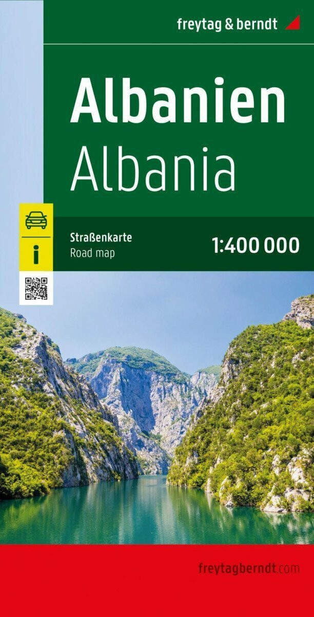 Albánie 1:400 000 / automapa (Defekt)
