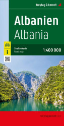 Albánie 1:400 000 / automapa (Defekt)