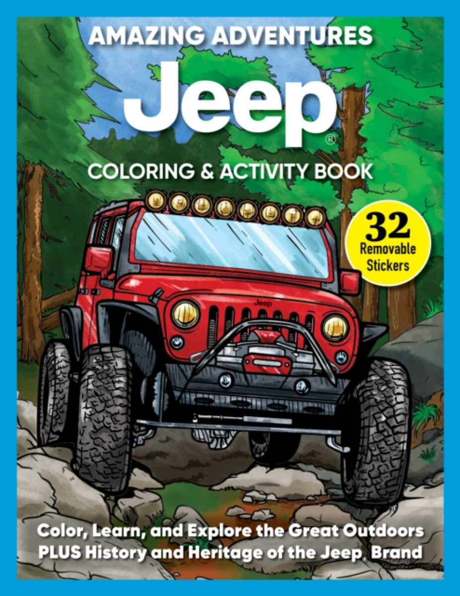 Amazing Adventures JeepÂ® Coloring & Activity Book
