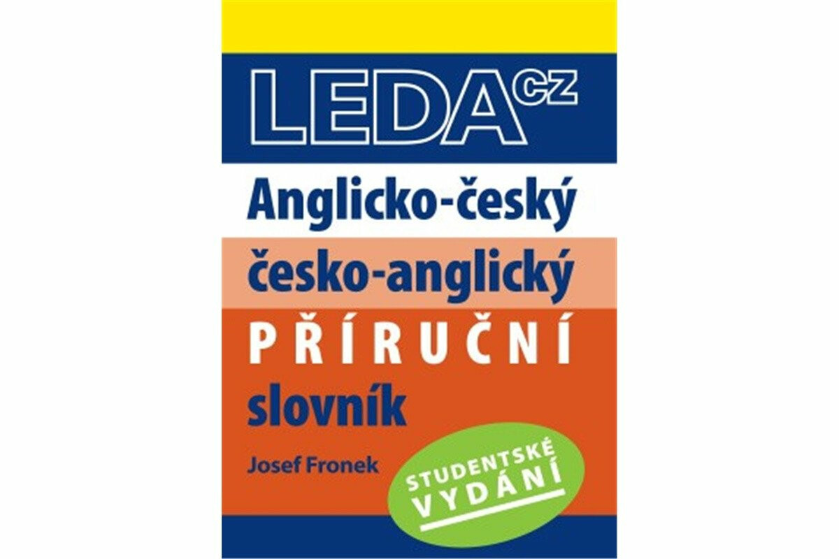 Anglicko-český a česko-anglický příruční slovník - Josef Fronek