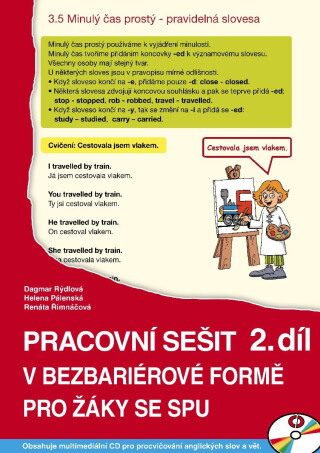 Angličtina - pracovní sešit v bezbariérové formě 2. díl