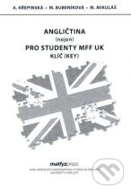 Angličtina pro studenty MFF UK - Klíč (Key)