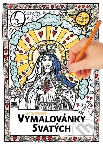 Antistresové vymalovánky svatých