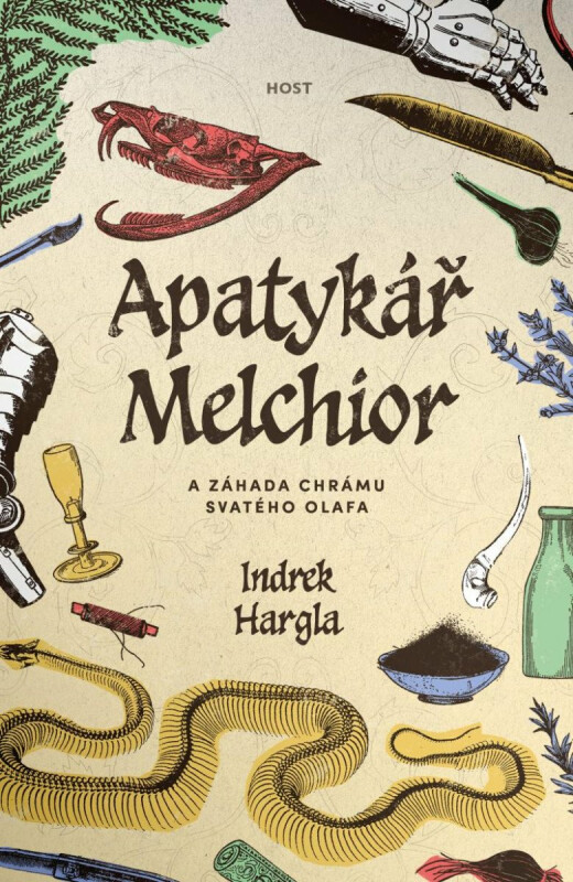 Apatykář Melchior a záhada chrámu svatého Olafa - Hargla Indrek